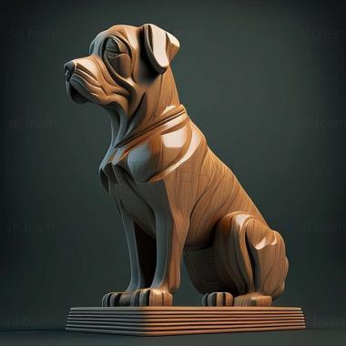 3D модель Впала собака (STL)
